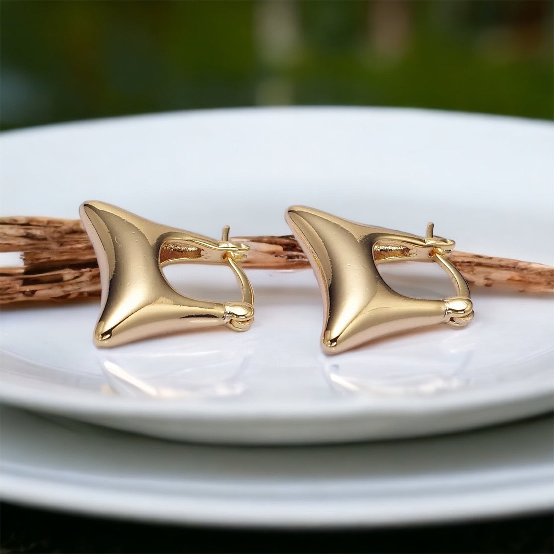 Kylie Gold Earrings image 2