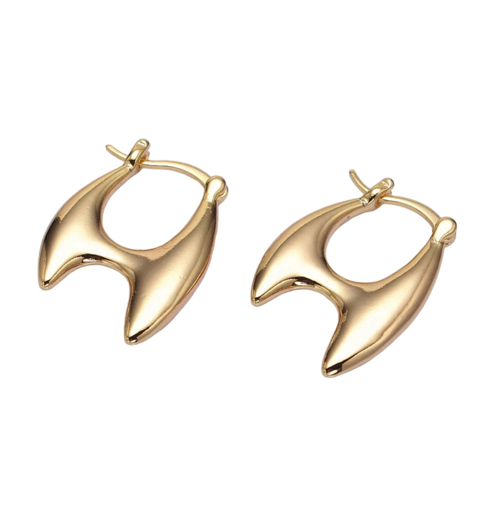 Nora Gold Hoops image 0