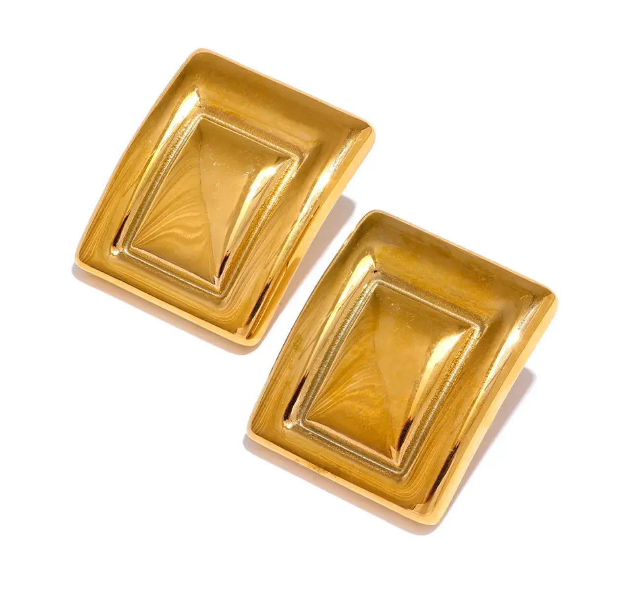 Gold Eva Earrings image 0
