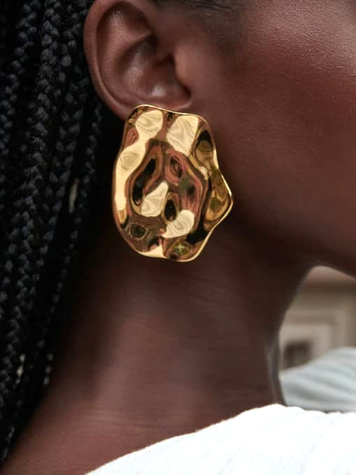 Farah Gold Earrings image 1