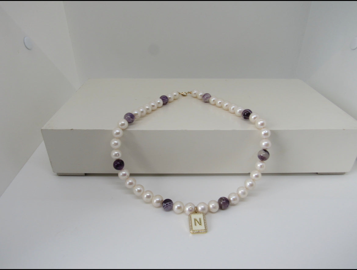 Gemma Pearl Necklace image 4