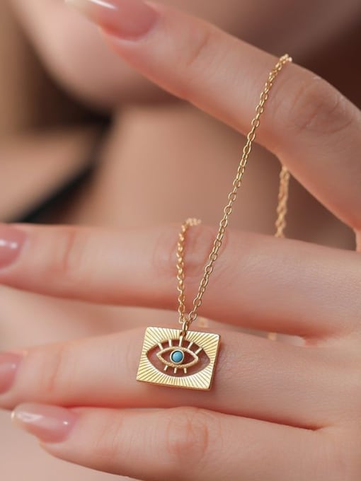 Krystal Gold Necklace image 1