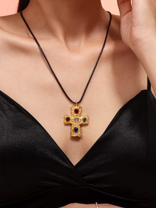 Zara Necklace Chrome image 1