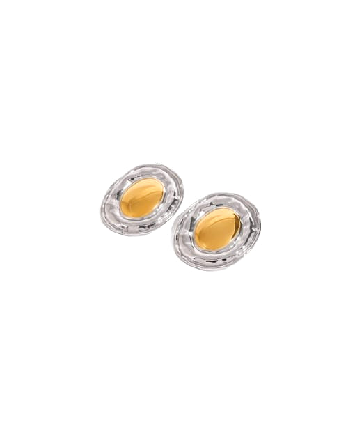 Zoe Earrings Silver image 0