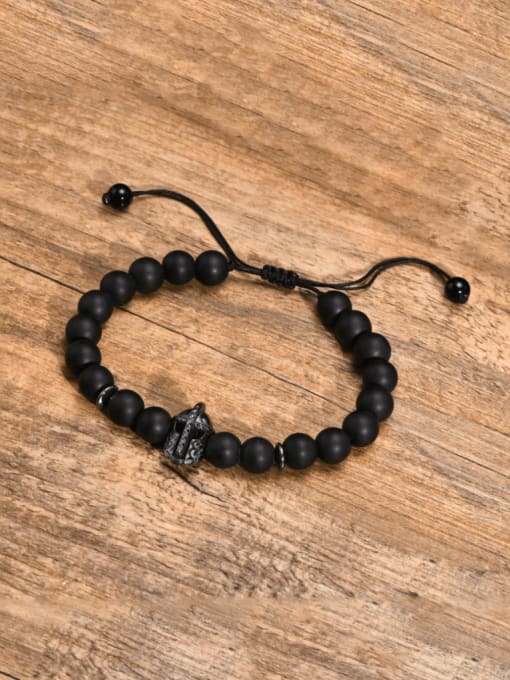 Corey Men's Beaded Bracelet image 2