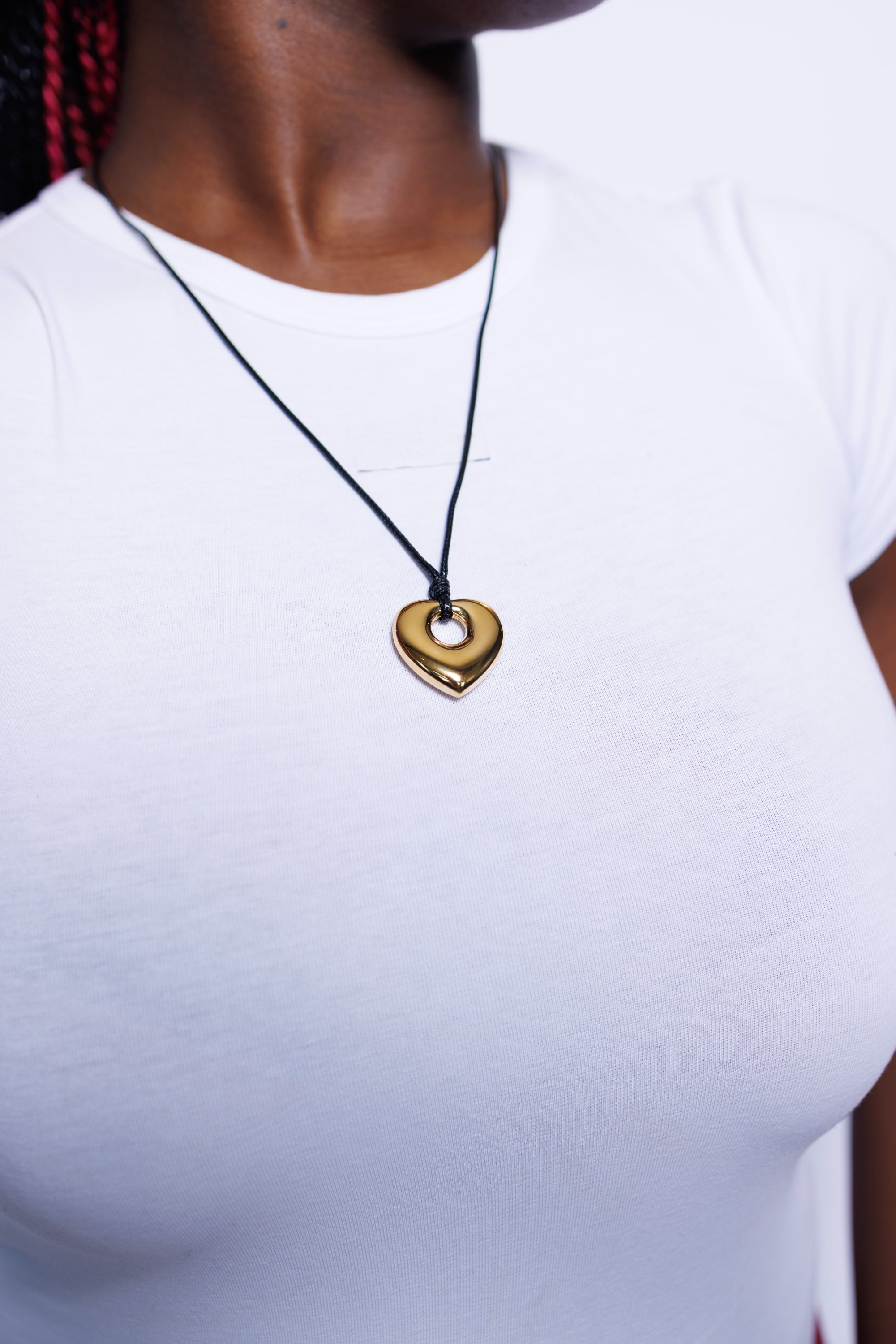 Dana Black Rope Necklace image 0