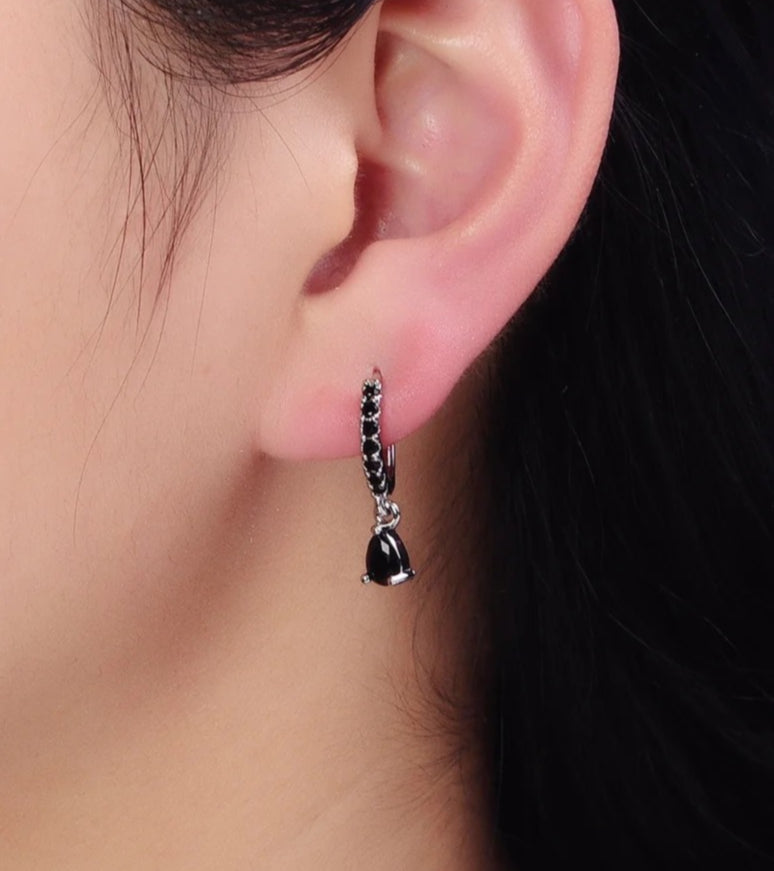 Poppie Huggie Earrings image 2