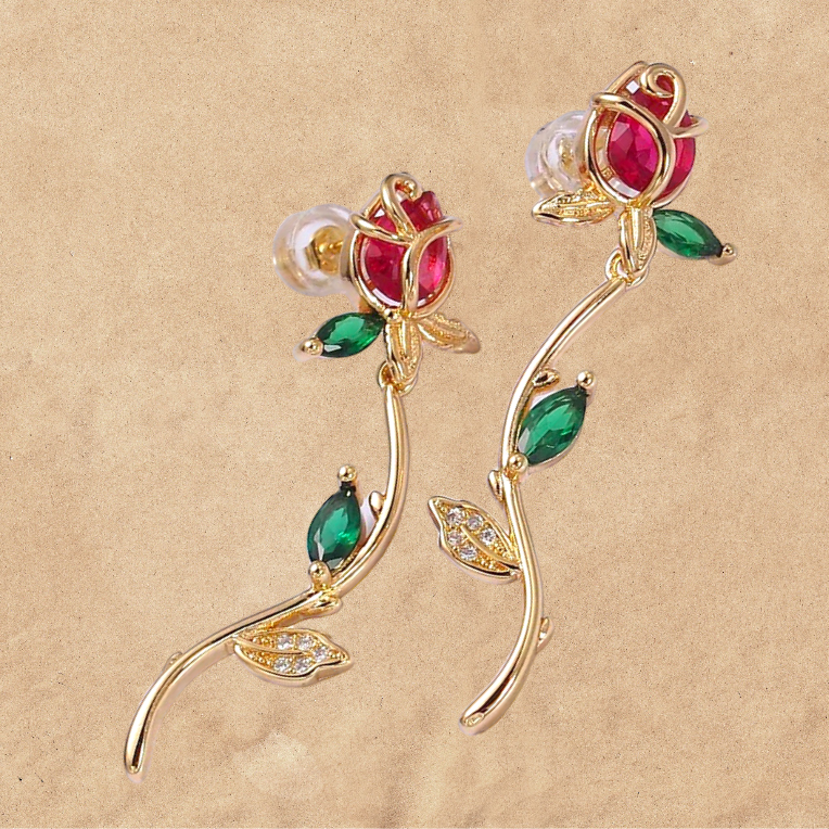 Mariposa Flower Earrings image 0