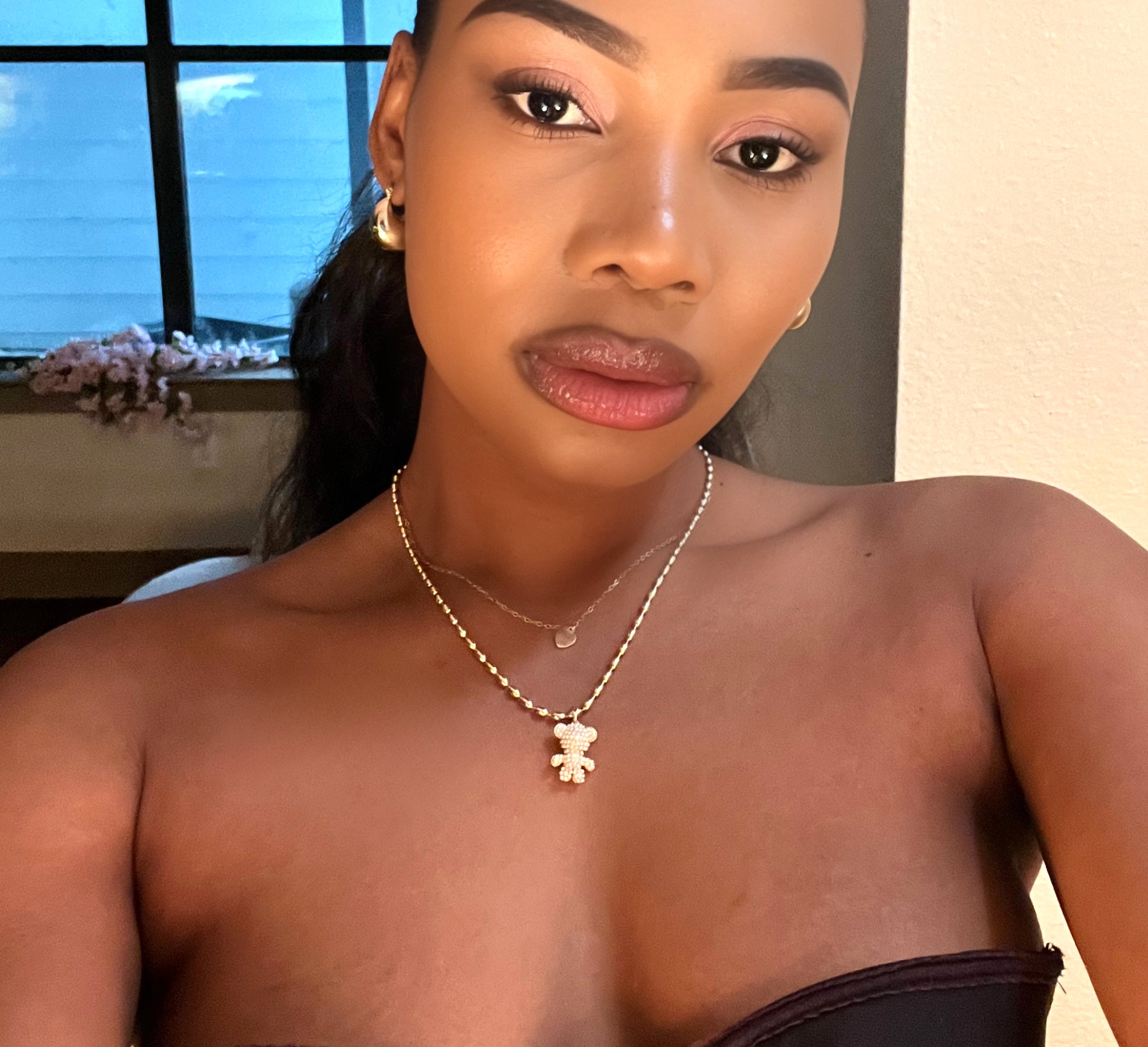 Teddy Bear Necklace image 2