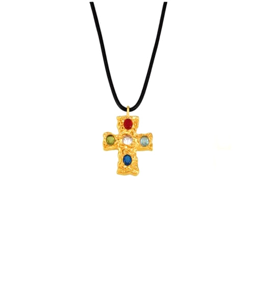 Zara Necklace Chrome image 0