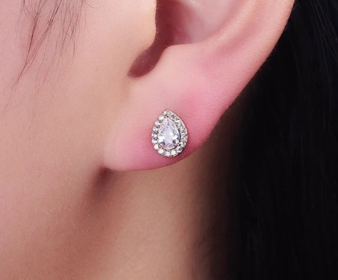 Bengal Teardrop Studs image 1