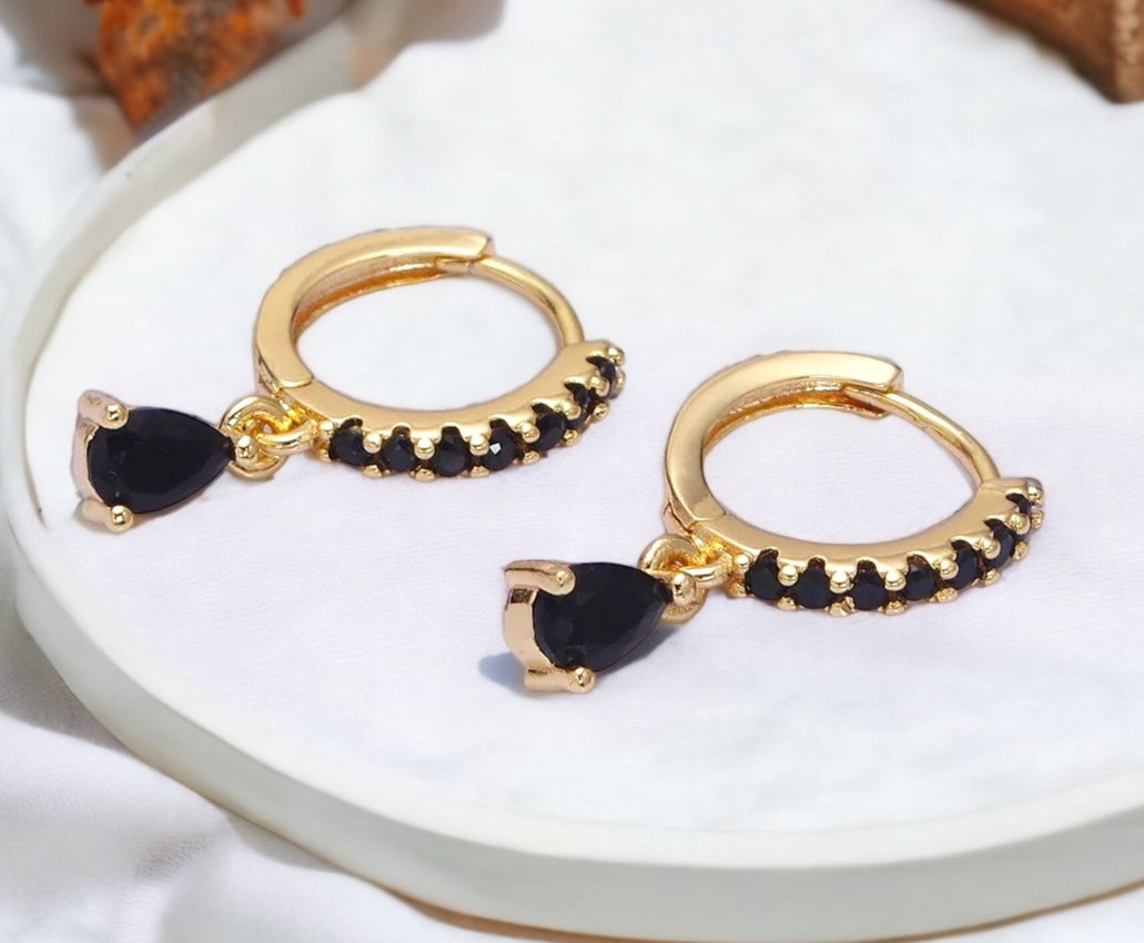 Poppie Huggie Earrings image 4