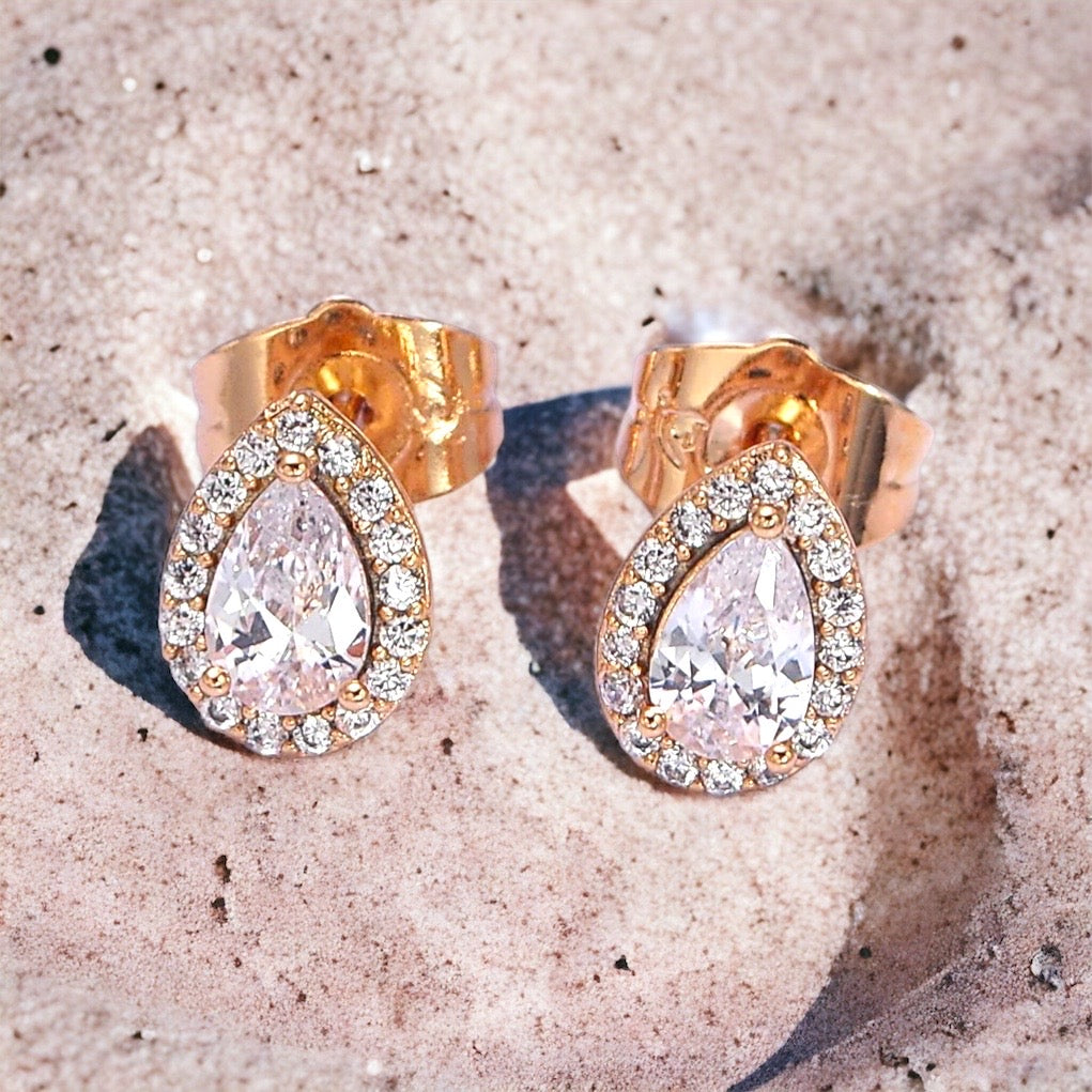 Bengal Teardrop Studs image 3