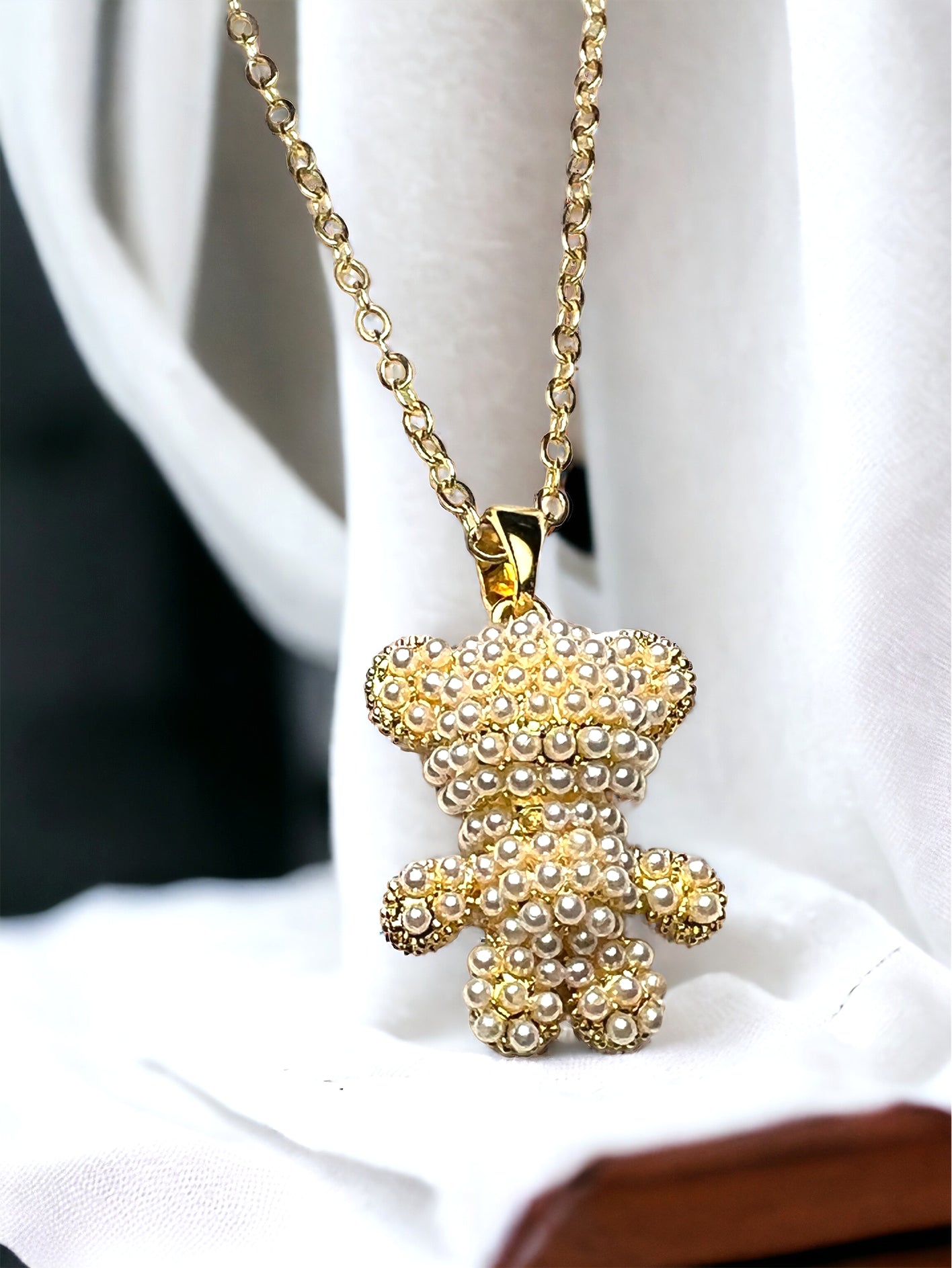 Teddy Bear Necklace image 3
