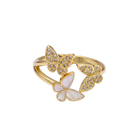 Fern Butterfly Ring image 4