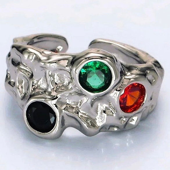 Aura Ring Silver – Zizi Jewelry