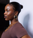 Zoe Earrings Gold image 1