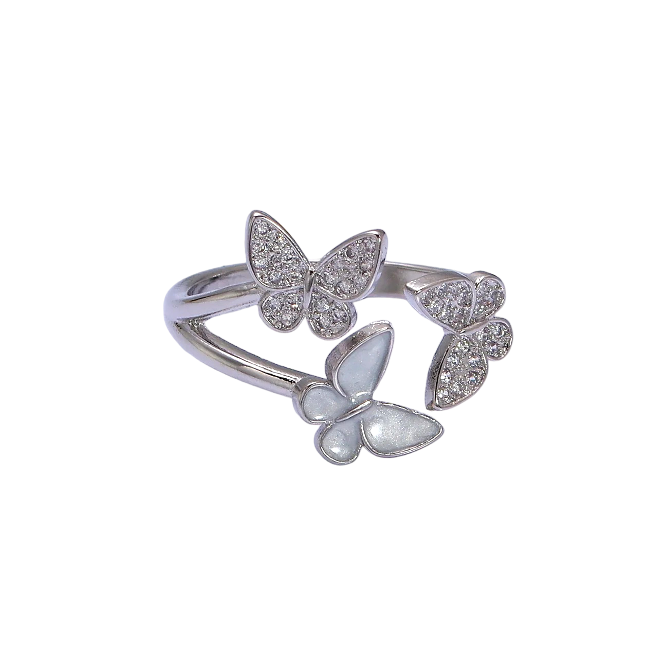 Fern Butterfly Ring image 5