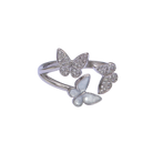 Fern Butterfly Ring image 5