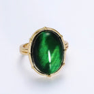 Green Tiger’s Eye Ring  image 0