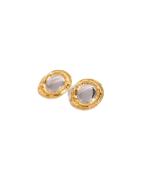 Zoe Earrings Gold image 0