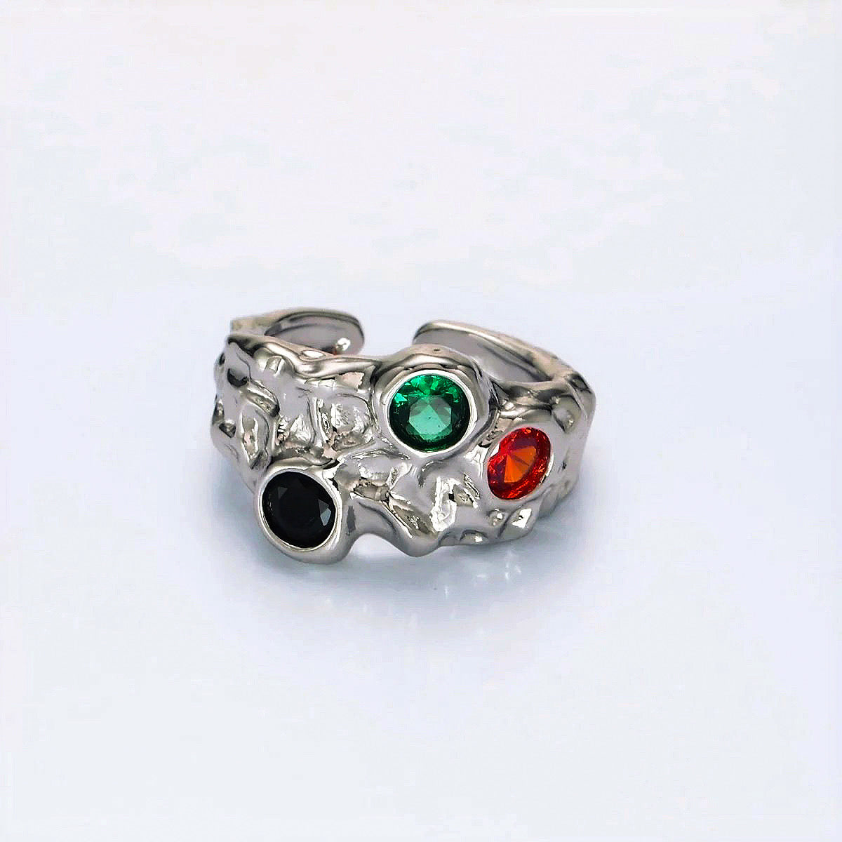 Aura Ring Silver – Zizi Jewelry